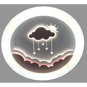 Resim Eczekahome Led Aydınlatmalı Çocuk Avize Bulut 