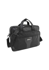 Resim Sırımsı Siyah 1900 Denye Kumaş Laptop & Evrak Çantası 163 N11.148 