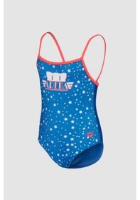 Resim Arena Friends Swimsuit U Back Çocuk Mavi Yüzücü Mayosu 006301850 Mavi 