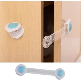 Resim Buffer® Bebek ve Çocuklar Için Dolap Çekmece Emniyet Güvenlik Kilidi 