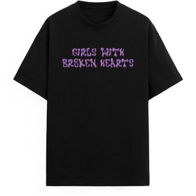 Resim Broken Hearth Slime Tişört - S / Siyah 