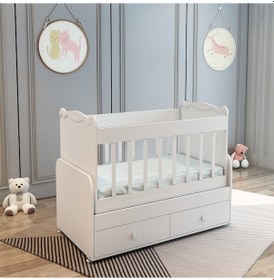 Resim Patiko BBY 850 Beşik Beyaz 