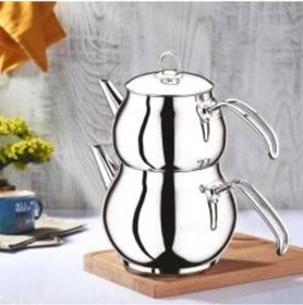 Resim Küre Çelik Çaydanlık Küçük Boy 