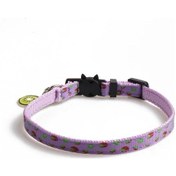 Resim Soulader Sevimli Desenli Kedi Tasması: Ananas, Karpuz, Kiraz Ve Avokado Figürlü Ayarlanabilir Boyutlu Yavru Kedi Boyun Tasmasi 1.0 X 28 Cm Çanlı Evcil Hayvan Aksesuarları 