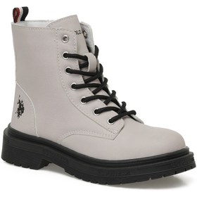 Resim U.S. Polo Assn. TRENA JR 5PR Pudra Kız Çocuk Biker Bot 