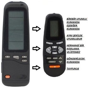 Resim Electra Ykr-F/016E Rc-4 Rcl Kk9A-C25 Rc-41 Rc Rc-4 Hl Kumanda 