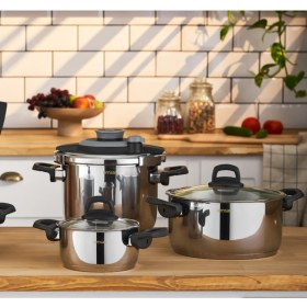 Resim Emsan Wedding 16 Parça Çelik Çeyiz Seti 