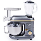 Resim Yui M120 Multi-Fonksiyonel 3 İn 1 Stand Mikser + Kıyma Seti 