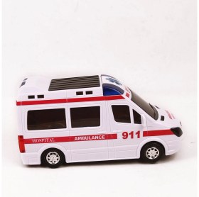 Resim Prestij Oyuncak Oyuncak Ambulans Işıklı Sirenli Kornalı Çarp Dön 11X2Cm 