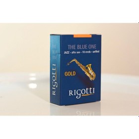 Resim Rigotti Gold Jazz Saksafon - Alto Saksafon Kamışı 1 Numara 10'lu Paket 