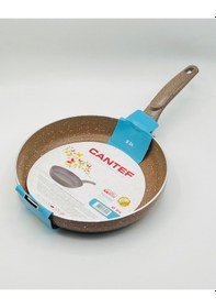 Resim Cantef 24 Cm Yanmaz Yapışmaz Tek Saplı Teflon Tava 