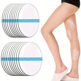 Resim 30 adet Anti-Çarpma Uyluk Pedleri - Şeffaf Görünmez Uyluk Koruyucuları, Teri Emici Konforlu Vücut Yamaçları Çarpma Önleme için, Spor ve Fitness Aktiviteleri için İdeal, Görünmez Uyluk Pedleri | TPU Kumaş 