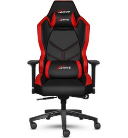 Resim Xdrive Kasırga Profesyonel Oyuncu Koltuğu Kırmızı/Siyah 