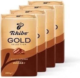 Resim Gold Selection 4x250g Filtre Kahve - Ölçü Kaşığı Hediyeli 