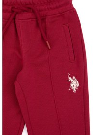 Resim U.s. Polo Assn. Erkek Çocuk Eşofman Altı 50316517-vr104 Koyu Frambuaz/dark Raspberry 