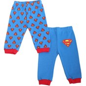 Resim Superman Erkek Bebek Lisanslı 2'li Pijama Altı 