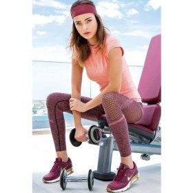 Resim Yeni İnci Somon (Yoga-Fıtness-Pilates-Koşu) Sporcu Tayt Alt Üst Takım 