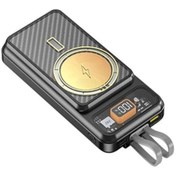 Resim Çelikwork PW073 10000 Mah 15W Magsafe Pd 22.5 W Kablosuz Şarj Wireless Şarj Cihazı Powerbank 