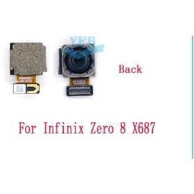 Resim TE Infinix Uyumlu Zero 8 Arka Kamera 