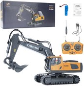 Resim 1:20 Rc Ekskavatör Damperli Araba 2.4g Uzaktan Kumanda Çok Renkli 