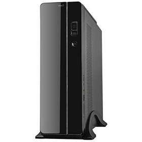 Resim FC-S6020B Kulplu 300W Matx Slim Tower Siyah Kasa 