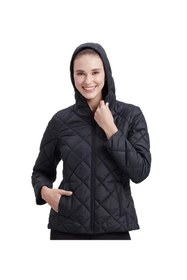 Resim Skechers W Capitone Hooded Jacket S212001-001 Kadın Günlük Mont 