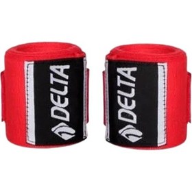 Resim Delta Boks El Bandajı Kırmızı 