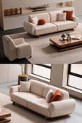 Resim Eymense Lace Koltuk Takımı 3+3+1 