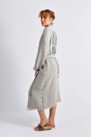Resim Brandsmithshop Gri Elephant Kimono Çok Renkli 