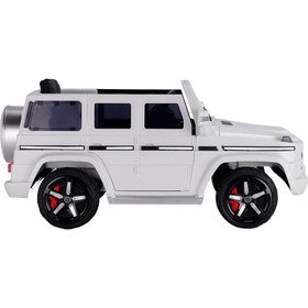 Resim Babyhope 439 Akülü Jeep Araba 12V Sedef Beyaz - Beyaz 