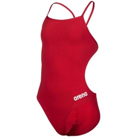 Resim Team Swimsuit Challenge Solid Çocuk Kırmızı Yüzücü Mayosu 004765450 