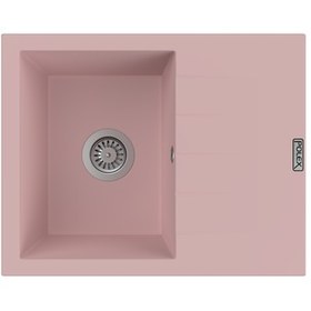 Resim Polex Cristal Lux Granit Eviye Ps60 Pembe 