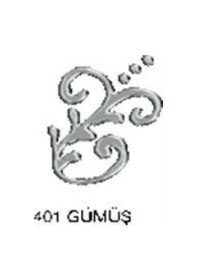 Resim Cadence Boyutlu Boncuk Boya 50Ml 401 Gümüş 