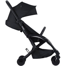 Resim Bumprider Connect³ İkiz Bebek Arabası Black - Grey Melange & Yan Düzenleyici Çanta 