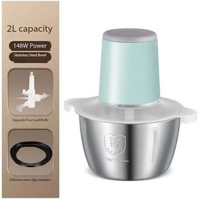 Resim Ev Paslanmaz Çelik Kıyma Makinesi 1 Adet Çok Fonksiyonlu Pişirme 