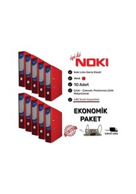 Resim Noki Geniş Klasör Çıtalı – Kırmızı Renk 10’lu Paket N11.1133 