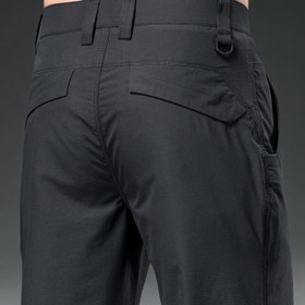 Resim Erkekler için Rahat Elastik Bel Düz Paça Pantolon - Hafif Nefes Alabilen Yazlık Outdoor Fermuarlı Cepli, Makinede Yıkanabilir Normal Kesim, Doğa Yürüyüşü ve Günlük Kullanım İçin, Aktif Yaşam Tarzı, Fonksiyonel Cep Detayları, Konforlu Kumaş, Minimalist Tasarım, Esnek Malzeme, Seyahat Giyimi 