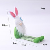 Resim Suntek Tavşan Cüceler Peluş Nisse Elf Bebek Ev Dekorasyonu 