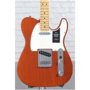 Resim FENDER Player Iı Telecaster Chambered Mahogany Gövde Akçaağaç Klavye Mocha Elektro Gitar 