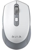 Resim Orqinel Aula Am204 Çift Modlu Bluetooth Ve Kablosuz 1600dpi Şarj Edilebilir Optik Mouse Beyaz 
