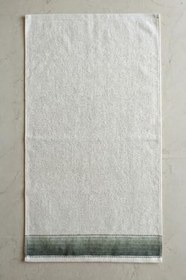 Resim 6'lı Selina Koyu Yeşil El Havlusu - 50x100 Cm, 235 Gr,%100 Pamuk, Spa Ve Otel Havlusu 