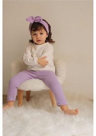 Resim Demes Fitilli Tayt 2 Li Set-lila-vizon Lila - Vizon 