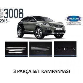 Resim Peugeot 3008 Krom Set 2016-2017-2018-2019-2020-2021 