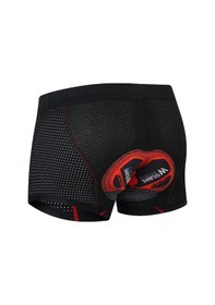 Resim Jeemson Bisiklet Kısa Şort - Nefes Alabilir, Ter Emici, Jel Pedli, Konforlu Sürüş İçin Xl Çok Renkli 