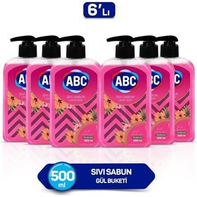 Resim Abc Gül Buketi Sıvı Sabun 500 ML x 6 