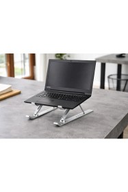 Resim Linalp Alüminyum Ayarlanabilir Laptop Standı Ergonomik Notebook Yükseltici Soğutucu Katlanabilir 6900020250321 Notebook Standı 