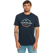 Resim Quiksilver Passthepride Erkek Mavi Tişört 