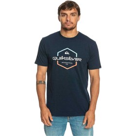 Resim Quiksilver Passthepride Erkek Mavi Tişört 