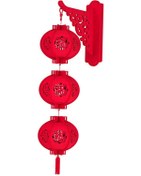 Resim Suntek Püsküllü Çin Yeni Yılı Keçe Feneri Geleneksel " 