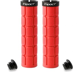 Resim Epic Grid Yüzüklü Plastik Bisiklet Elciği Kırmızı 